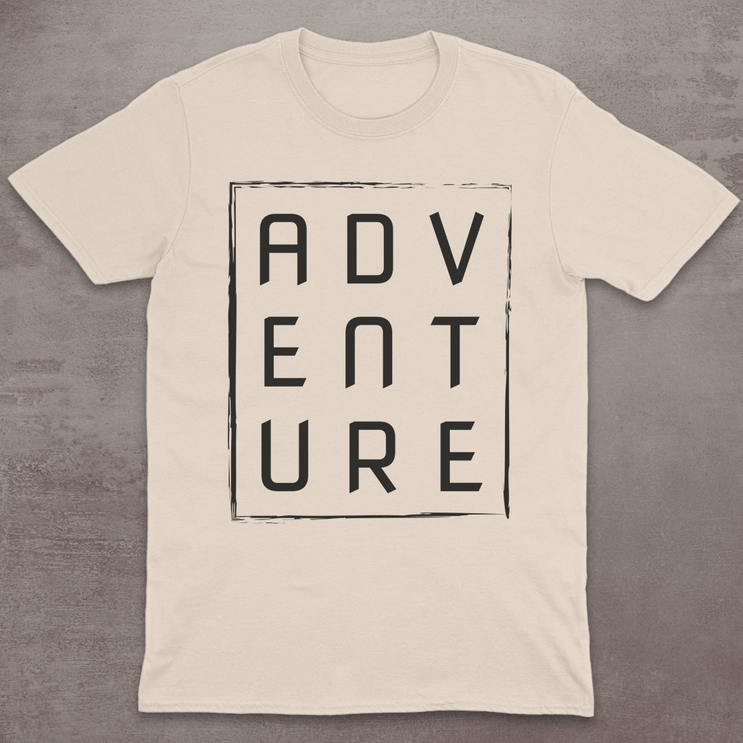 ADVENTURE Letter Grid T-Shirt