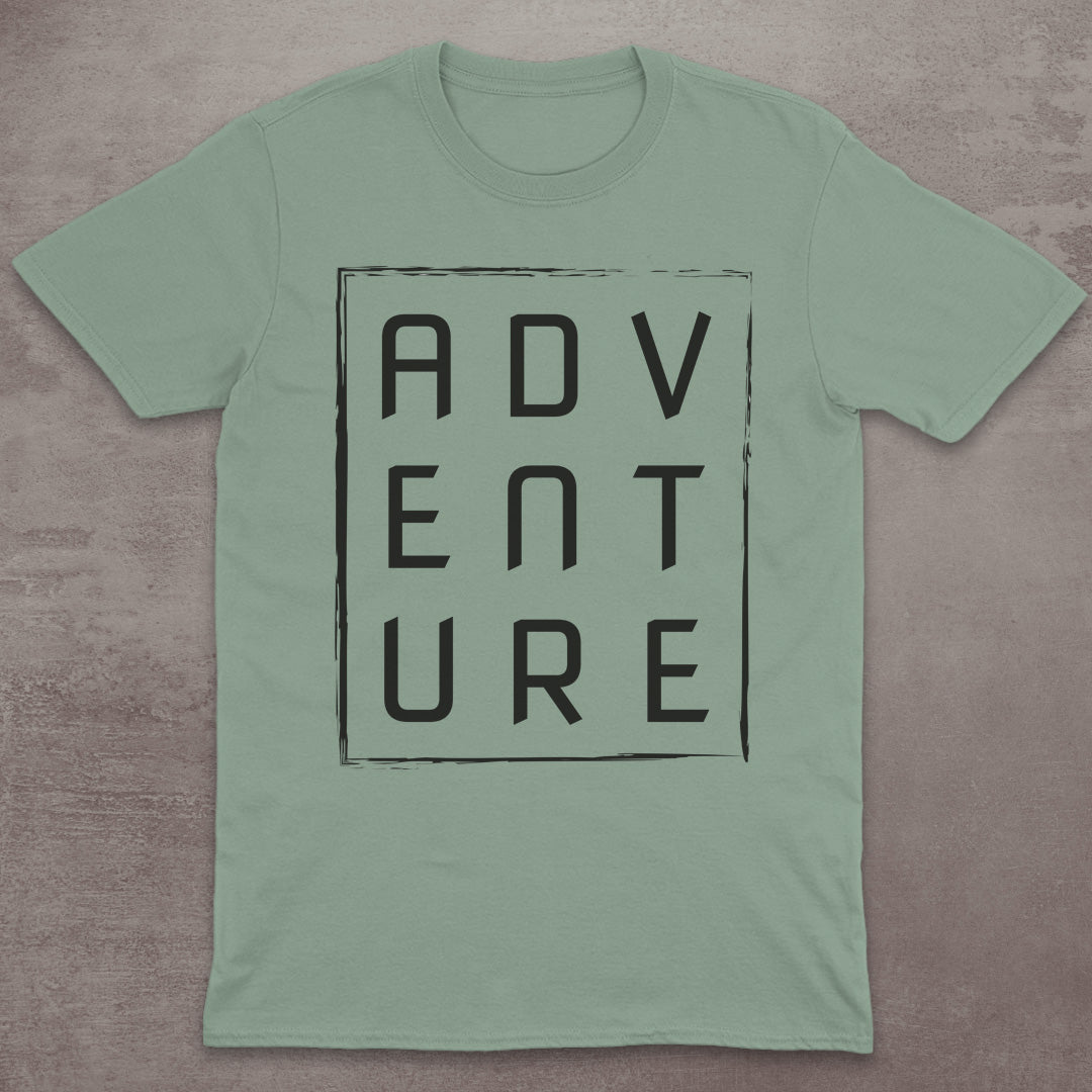 ADVENTURE Letter Grid T-Shirt