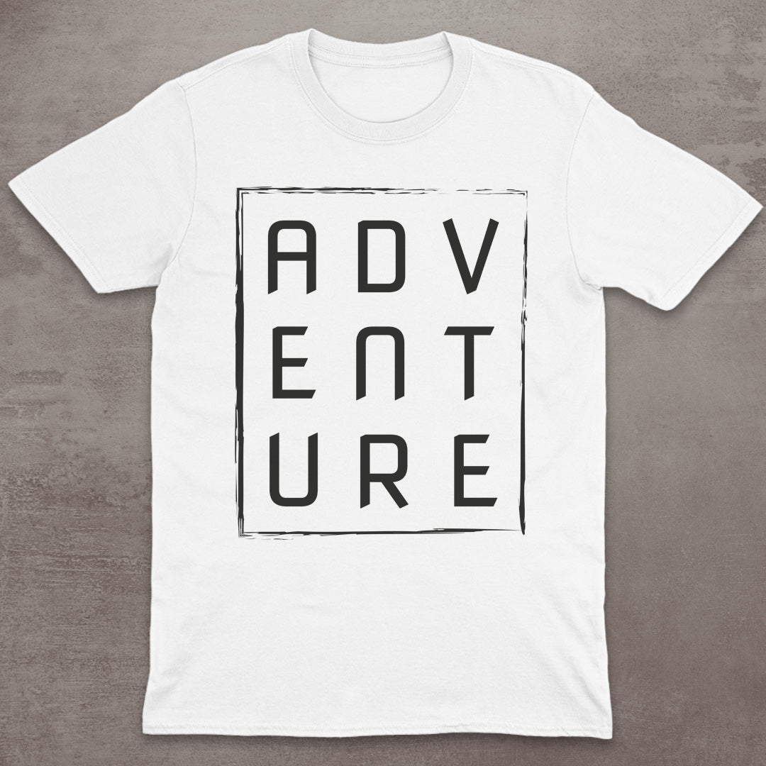 ADVENTURE Letter Grid T-Shirt