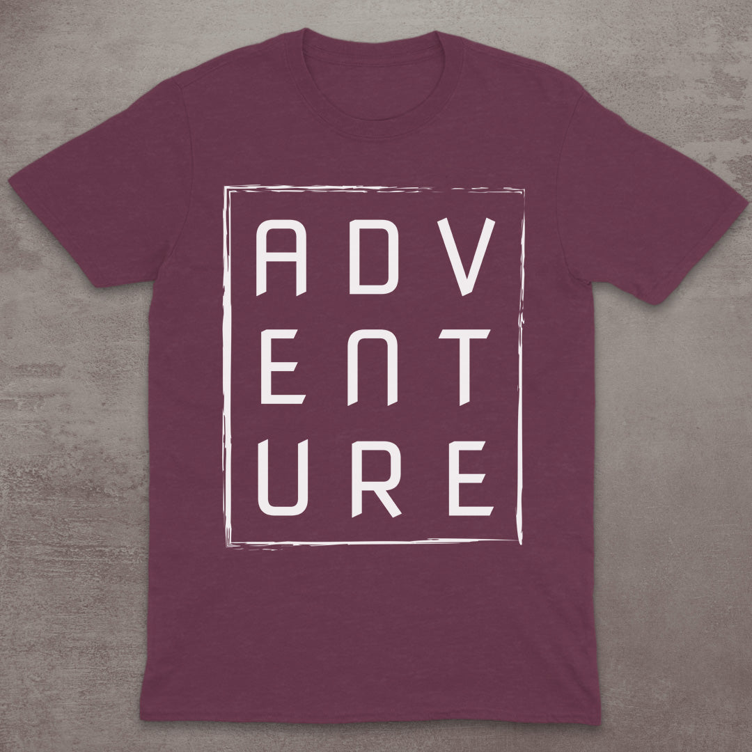 ADVENTURE Letter Grid T-Shirt