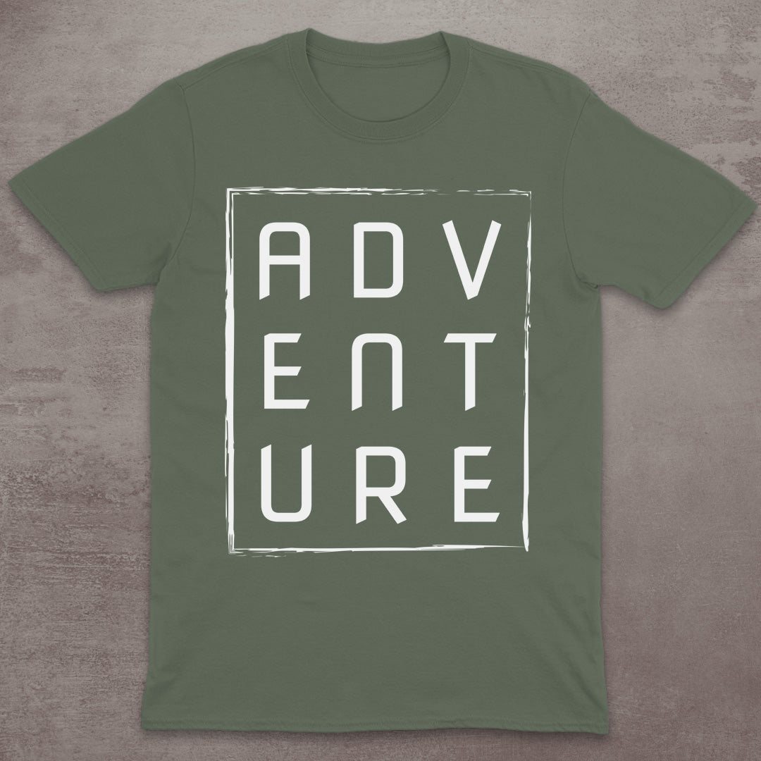 ADVENTURE Letter Grid T-Shirt