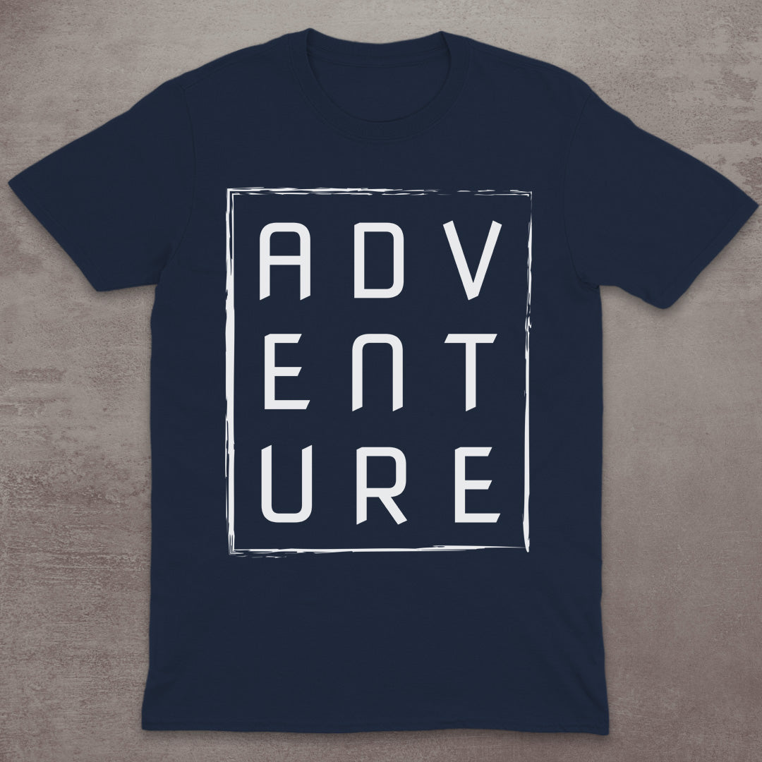 ADVENTURE Letter Grid T-Shirt