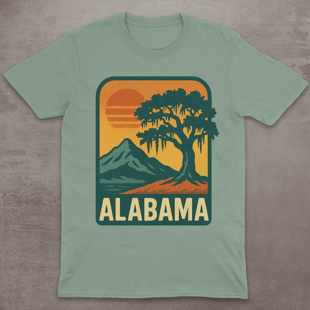 Alabama Sunset Tree T-Shirt