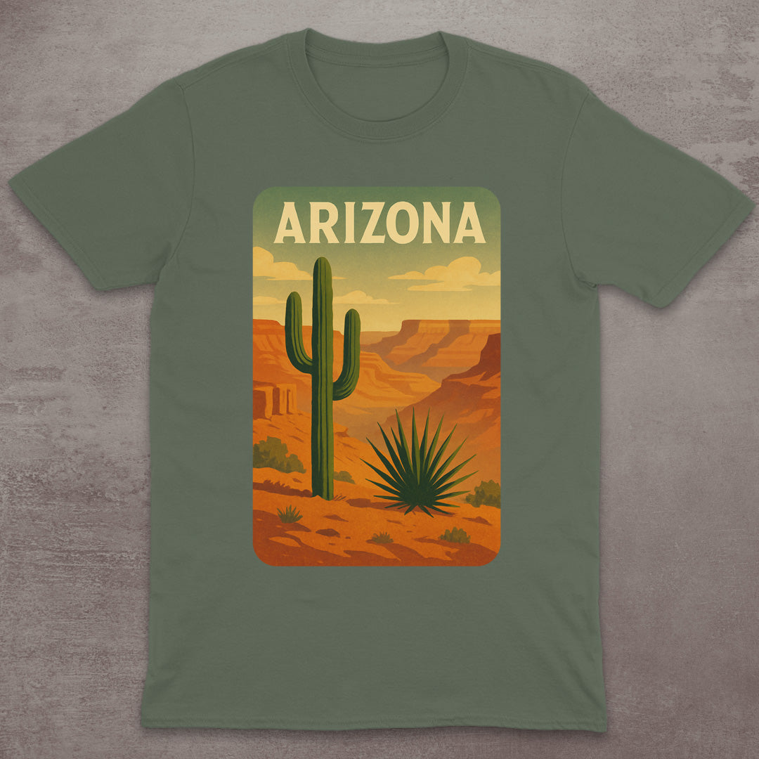 Arizona Desert Canyon T-Shirt