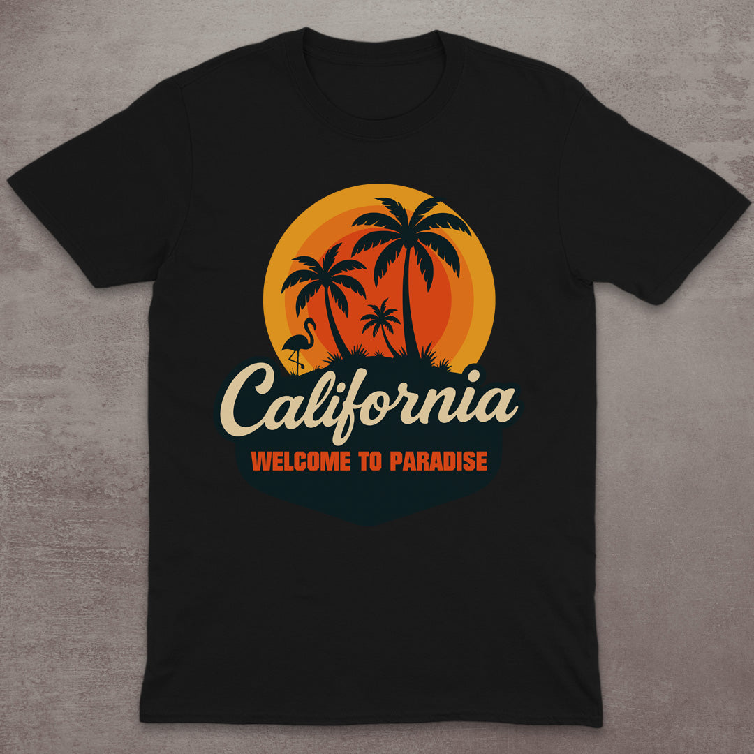 California Welcome to Paradise T-Shirt