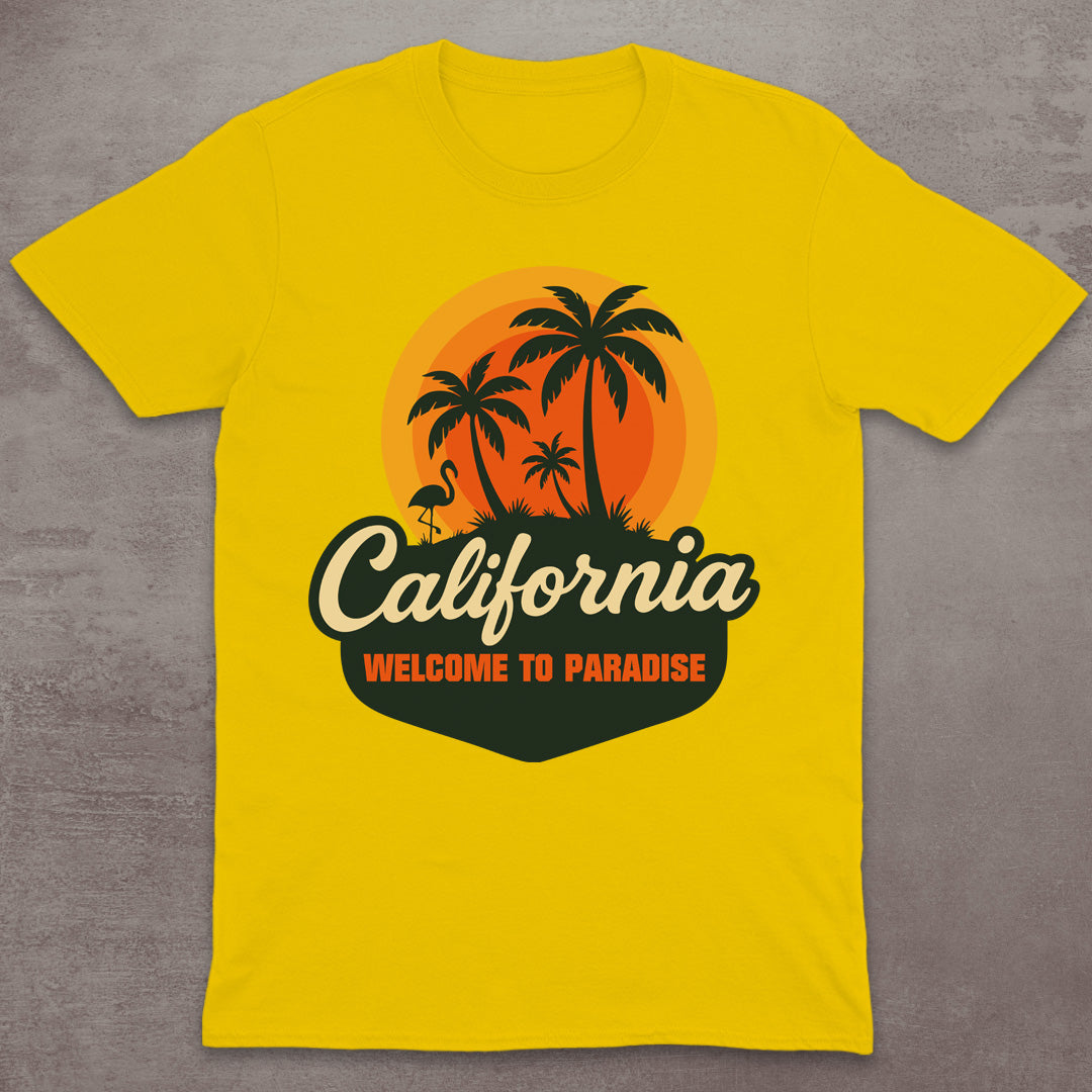 California Welcome to Paradise T-Shirt
