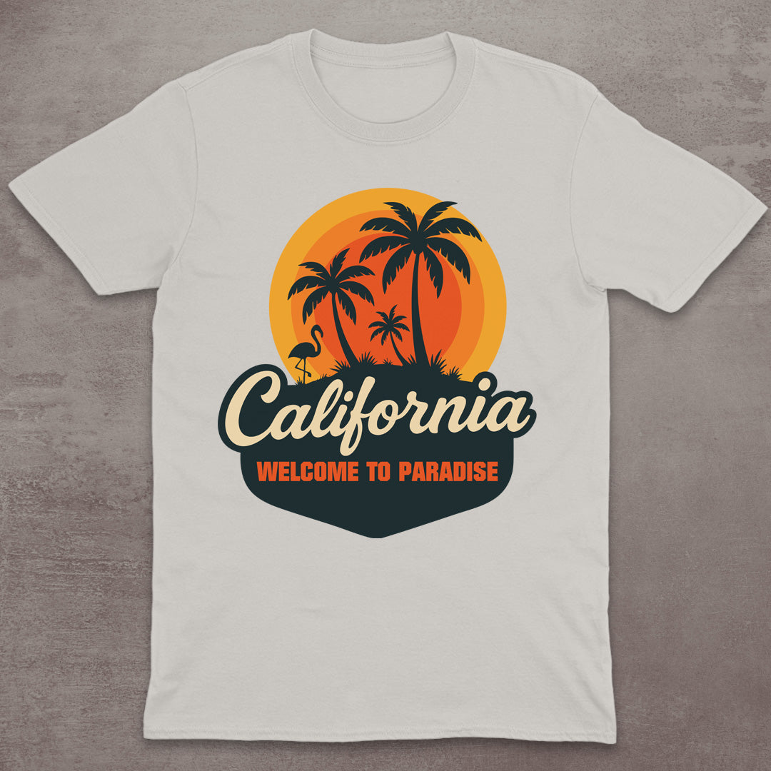 California Welcome to Paradise T-Shirt