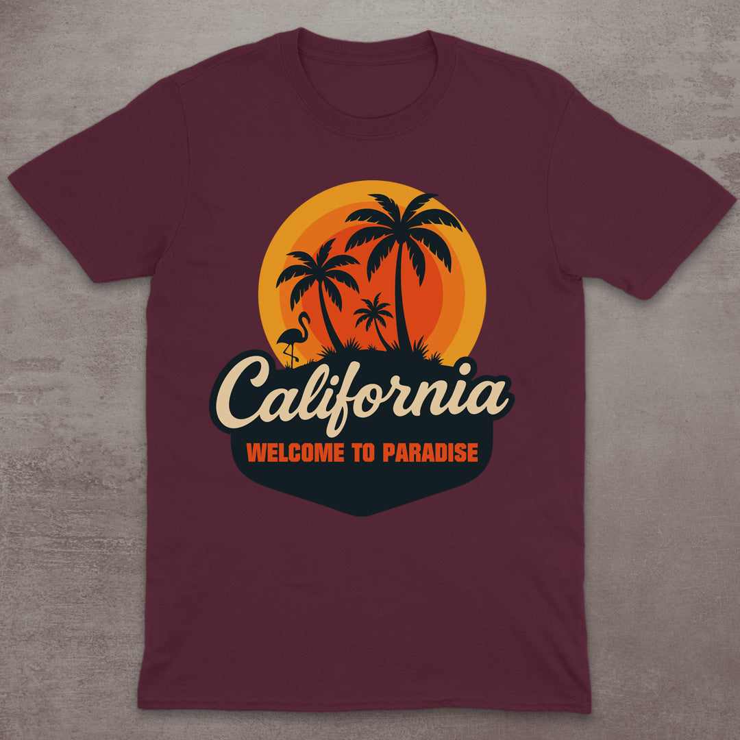 California Welcome to Paradise T-Shirt