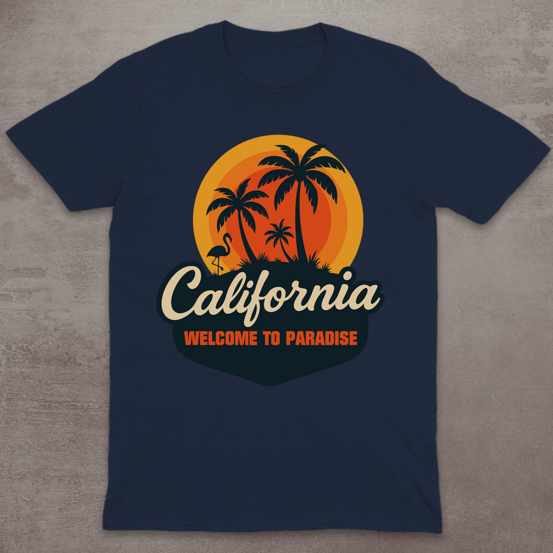 California Welcome to Paradise T-Shirt