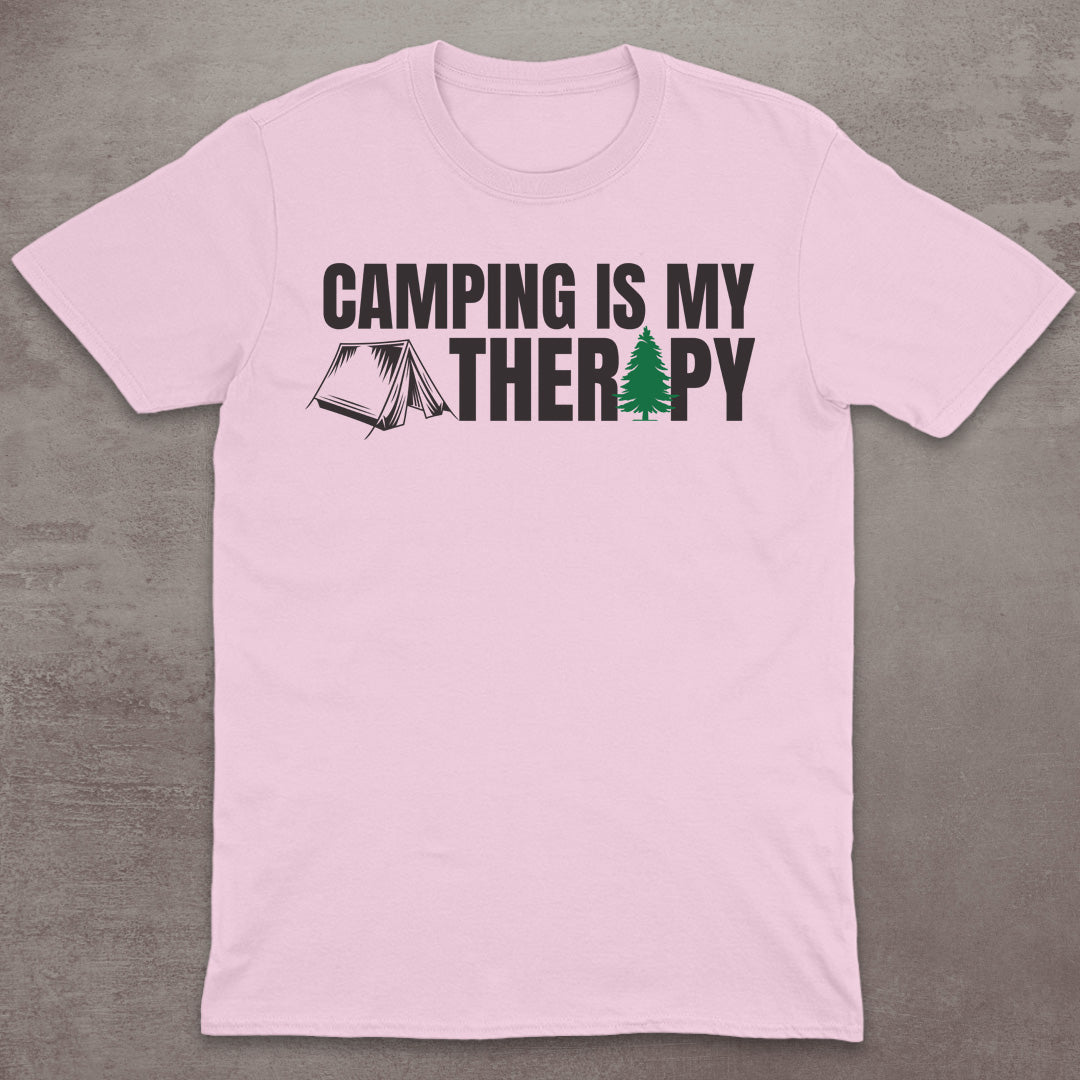 Camping Is My Therapy T-Shirt