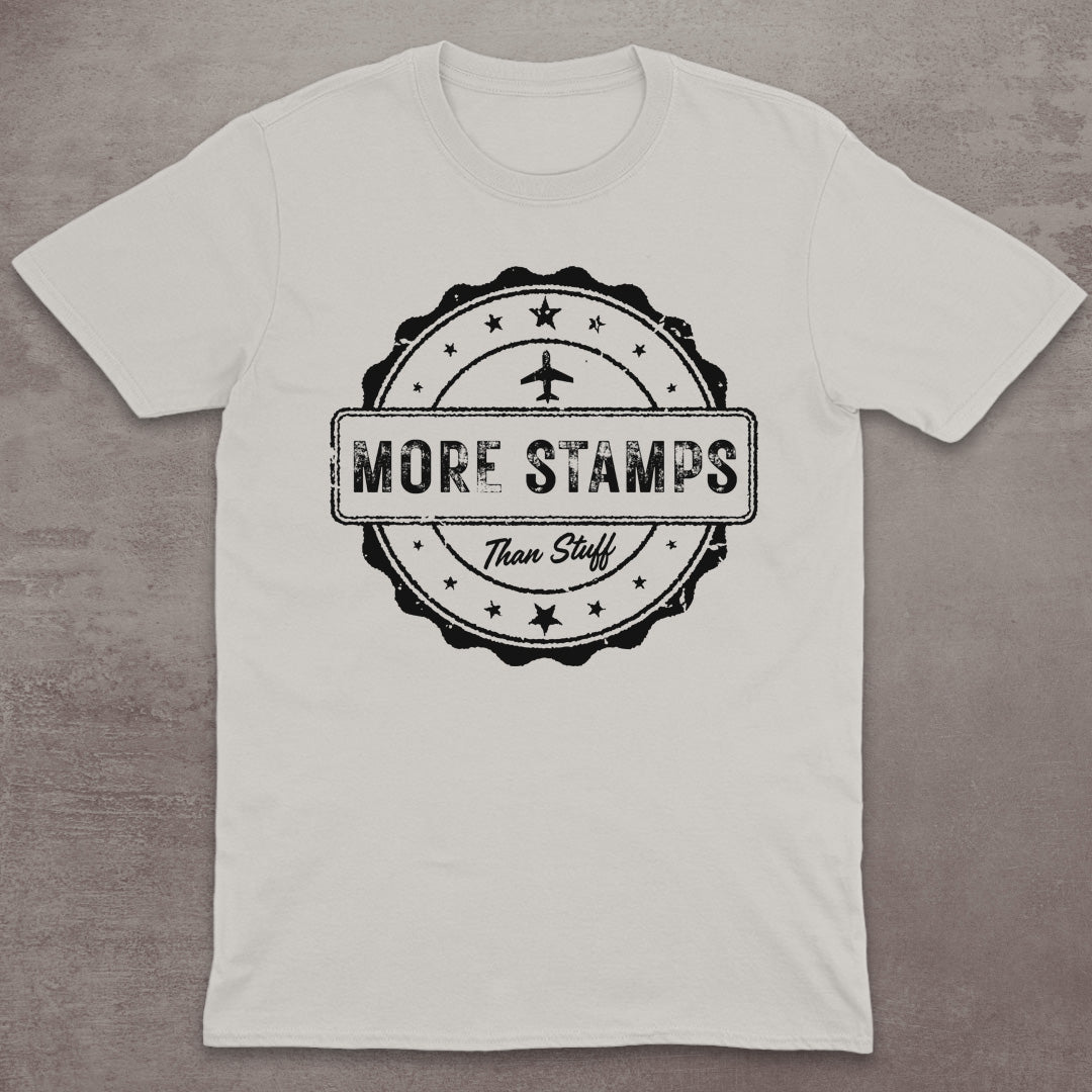 More Stamps Than Stuff T-Shirt