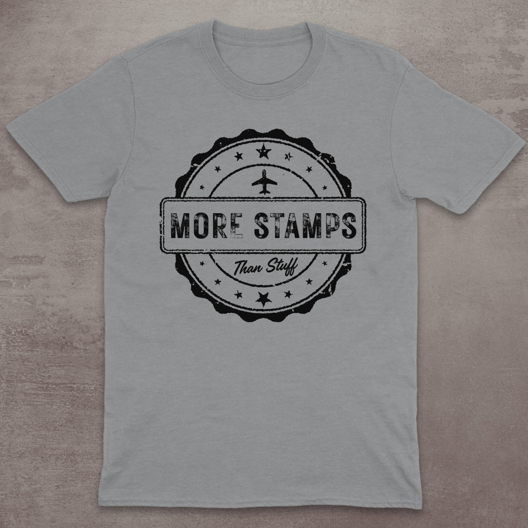 More Stamps Than Stuff T-Shirt