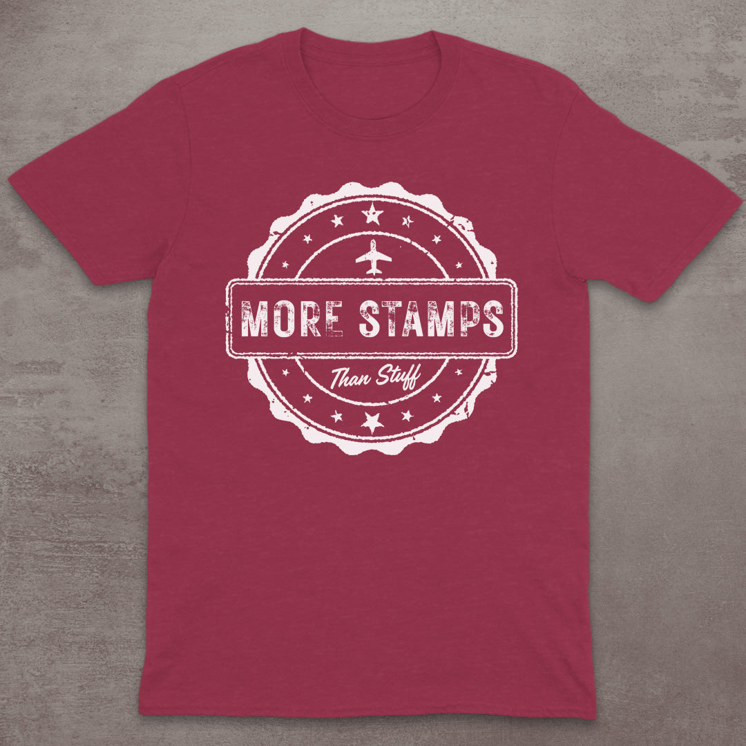 More Stamps Than Stuff T-Shirt