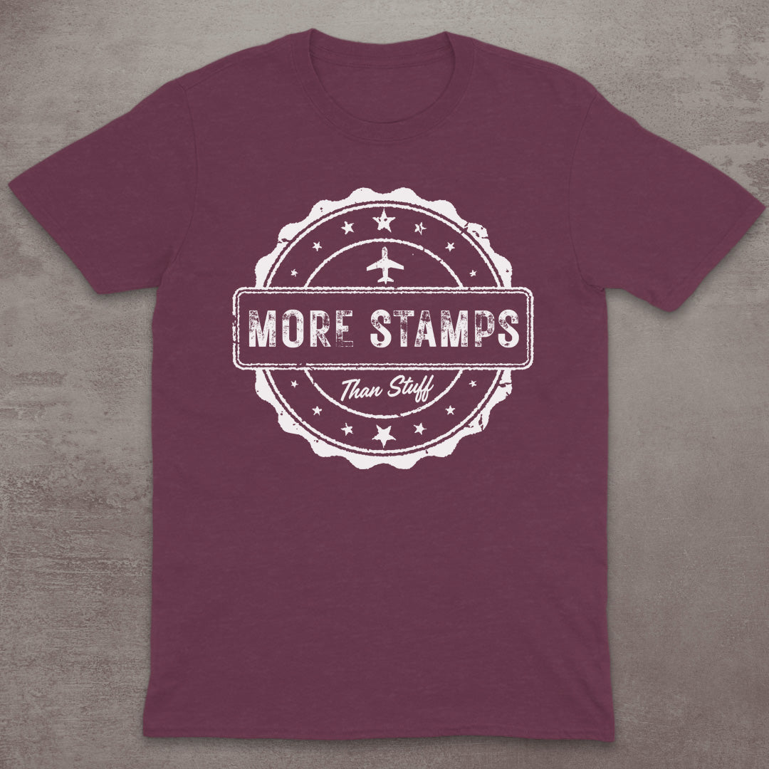 More Stamps Than Stuff T-Shirt