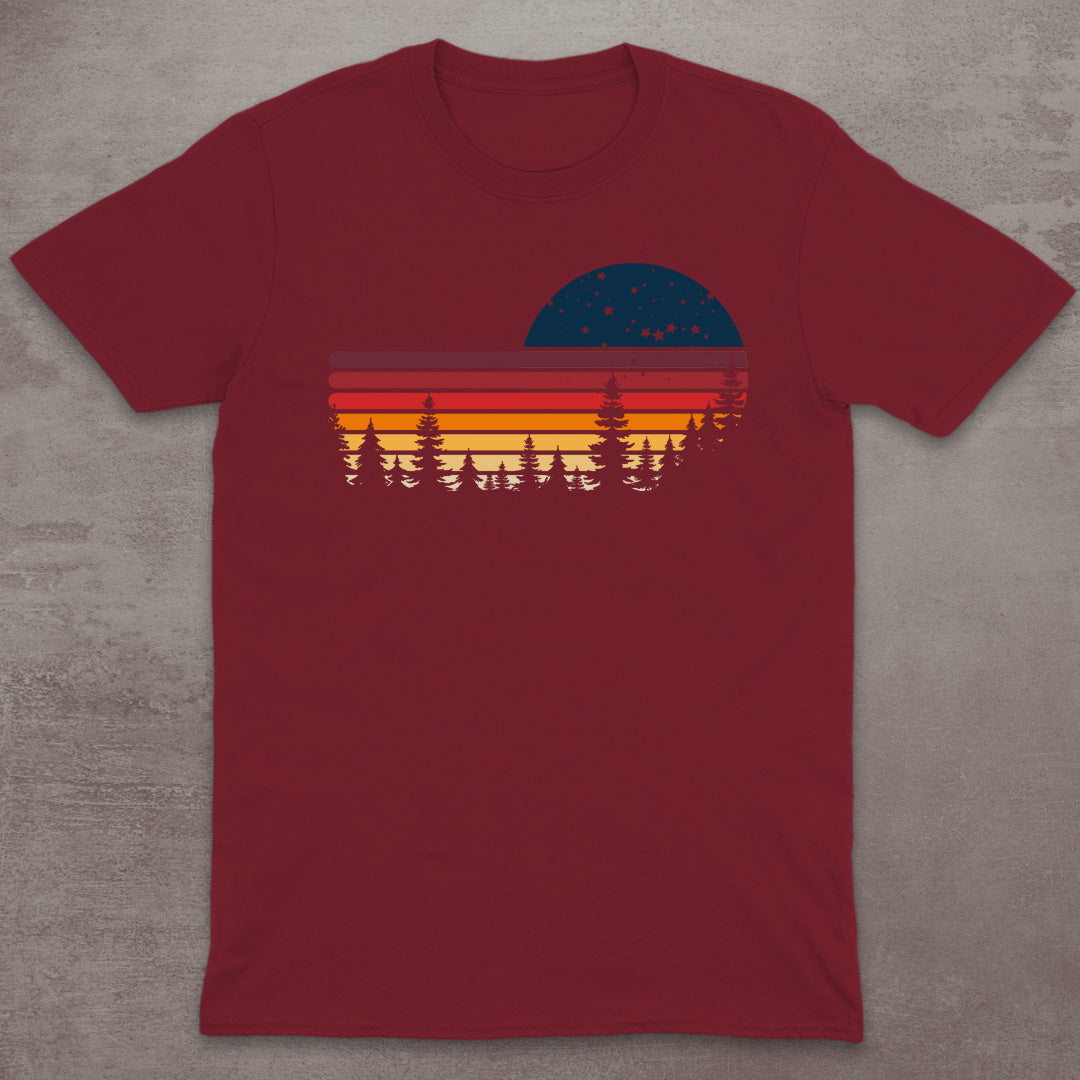 Retro Forest Nights T-Shirt