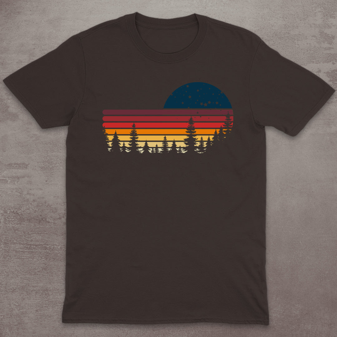Retro Forest Nights T-Shirt