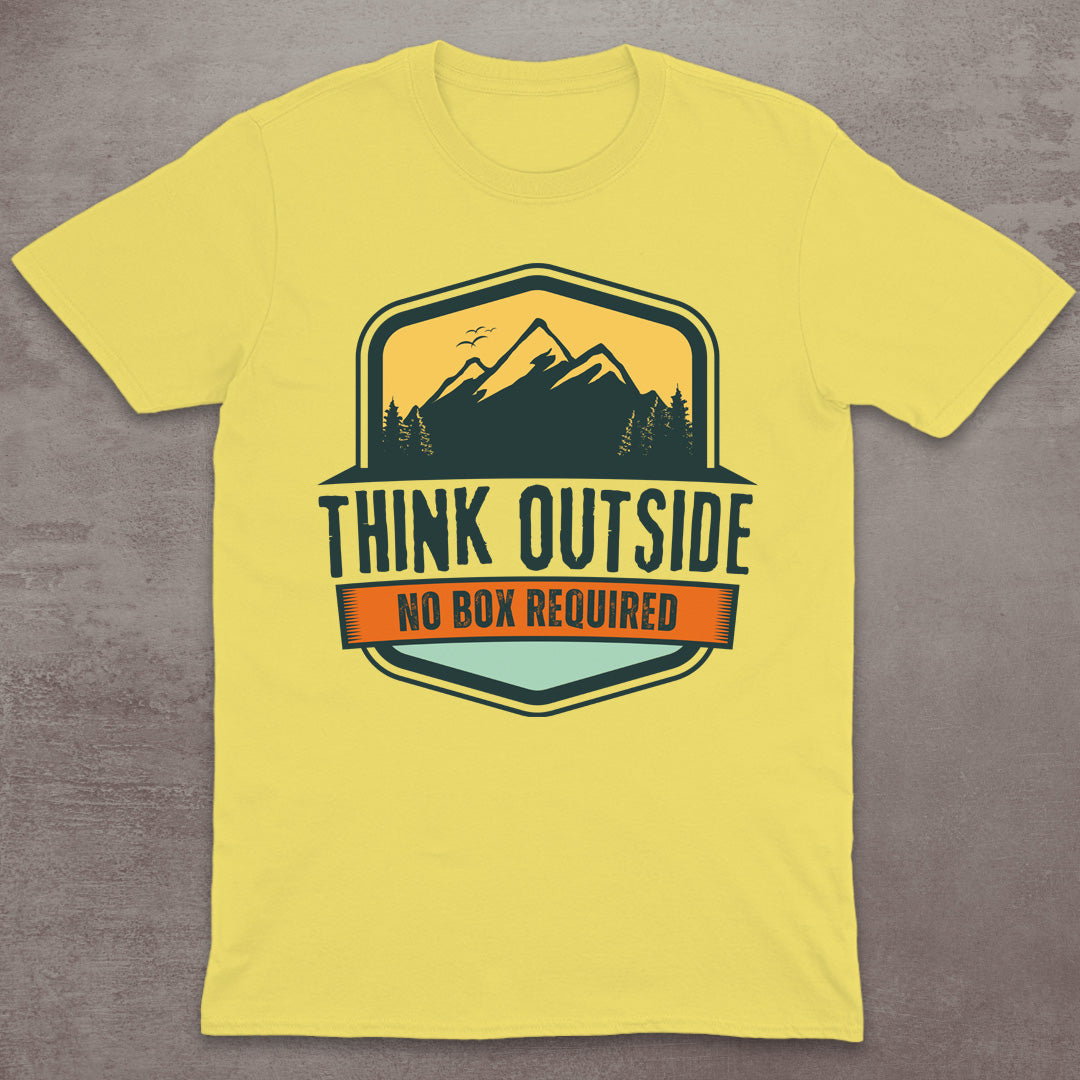Think Outside – No Box Required T-Shirt