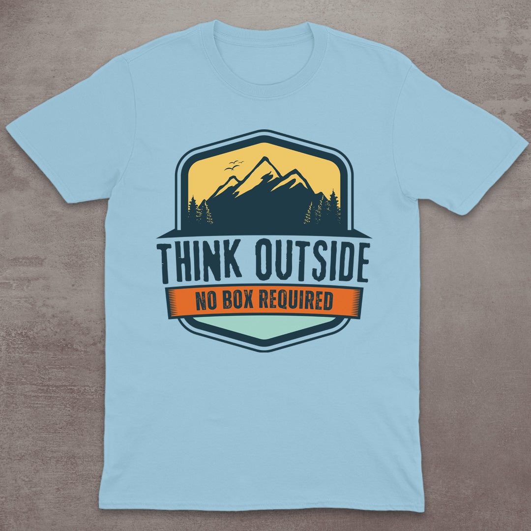 Think Outside – No Box Required T-Shirt