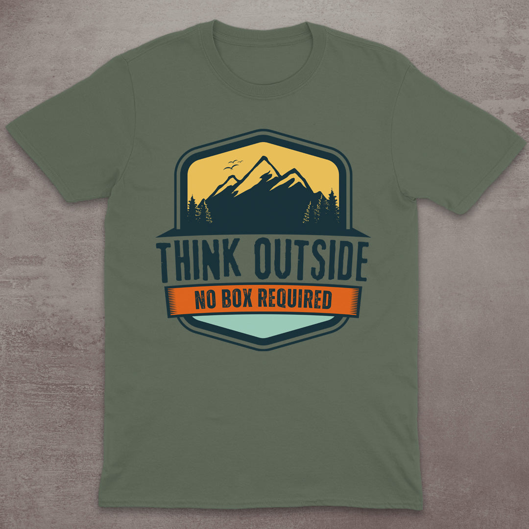 Think Outside – No Box Required T-Shirt