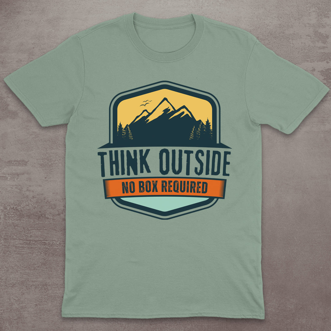Think Outside – No Box Required T-Shirt