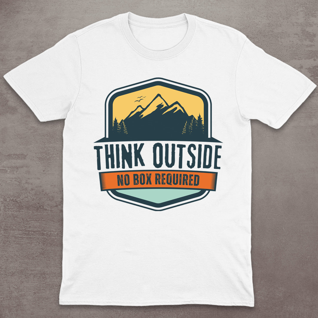 Think Outside – No Box Required T-Shirt