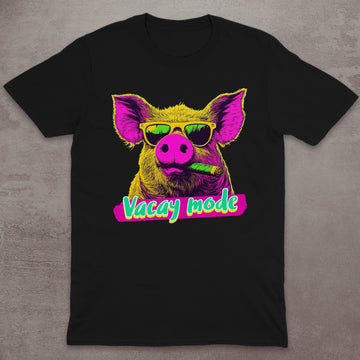 Vacay Mode Pig T-Shirt