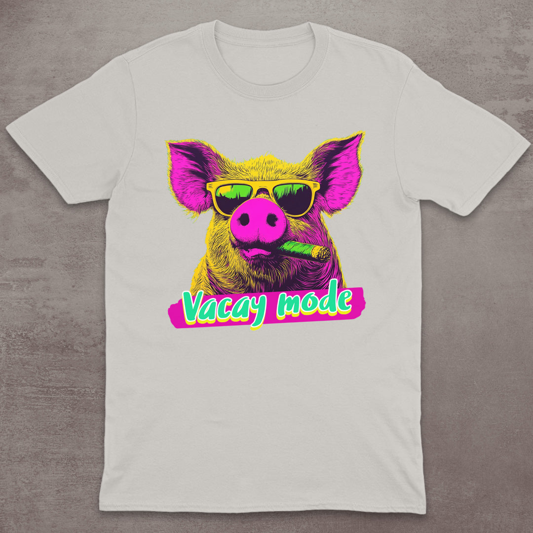Vacay Mode Pig T-Shirt