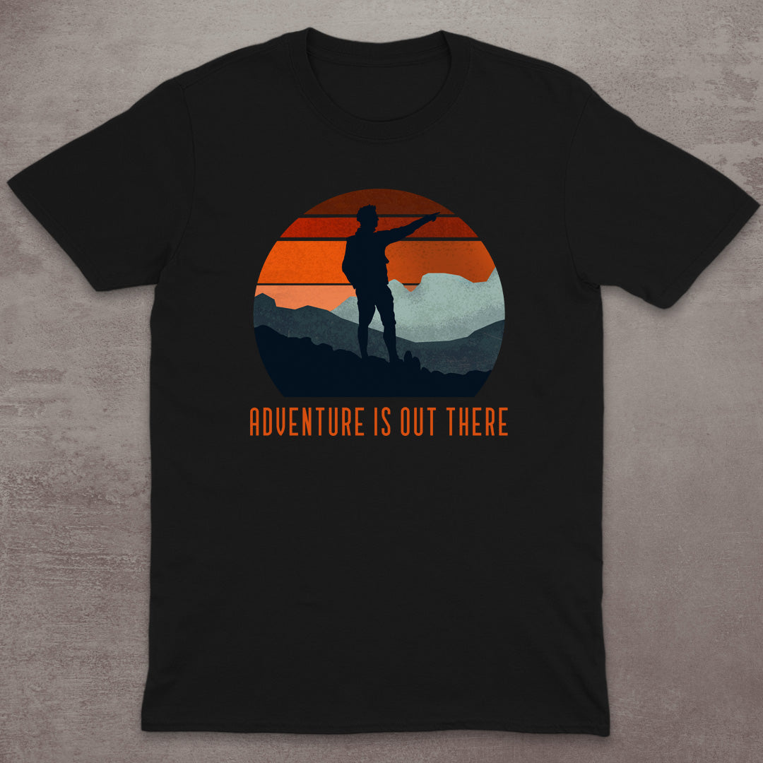 Adventure Is Out There Sunset T-Shirt