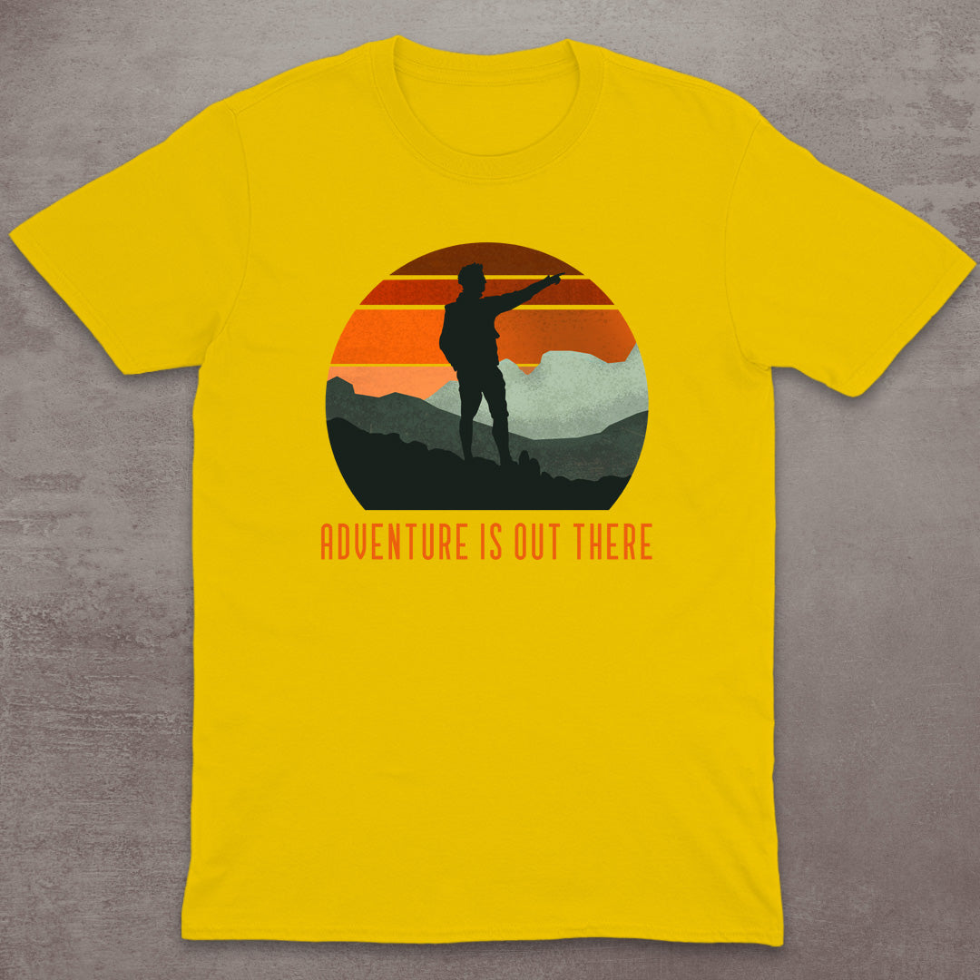 Adventure Is Out There Sunset T-Shirt