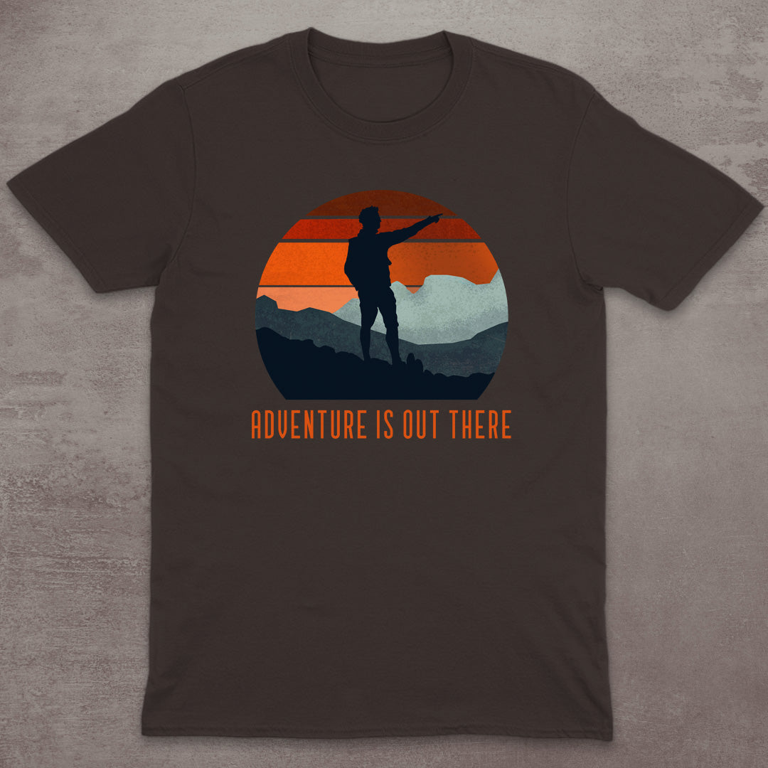 Adventure Is Out There Sunset T-Shirt