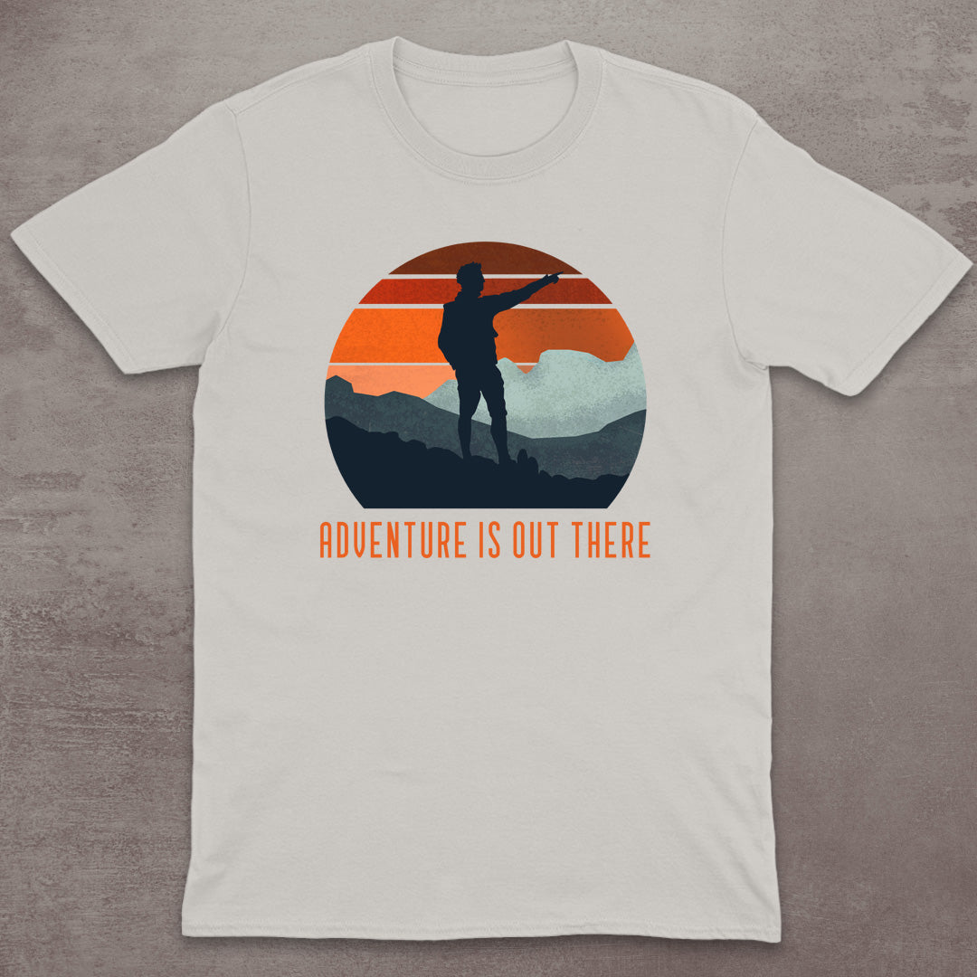 Adventure Is Out There Sunset T-Shirt