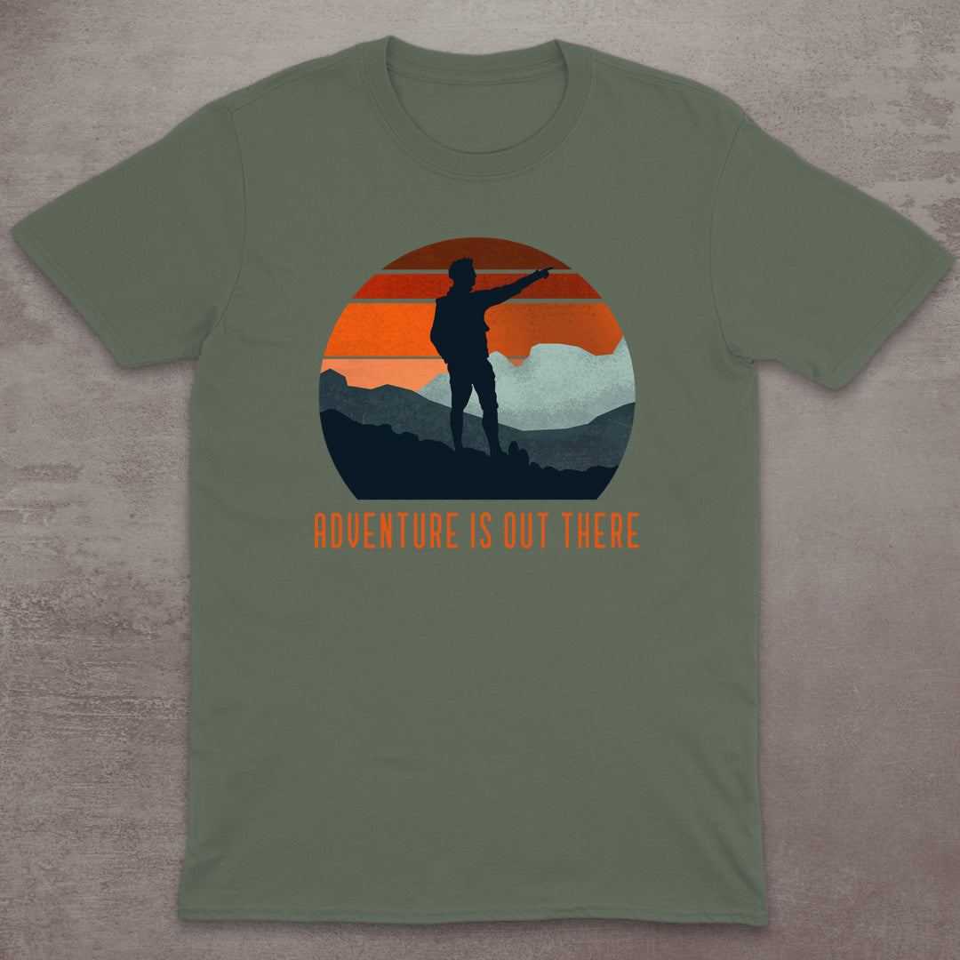 Adventure Is Out There Sunset T-Shirt