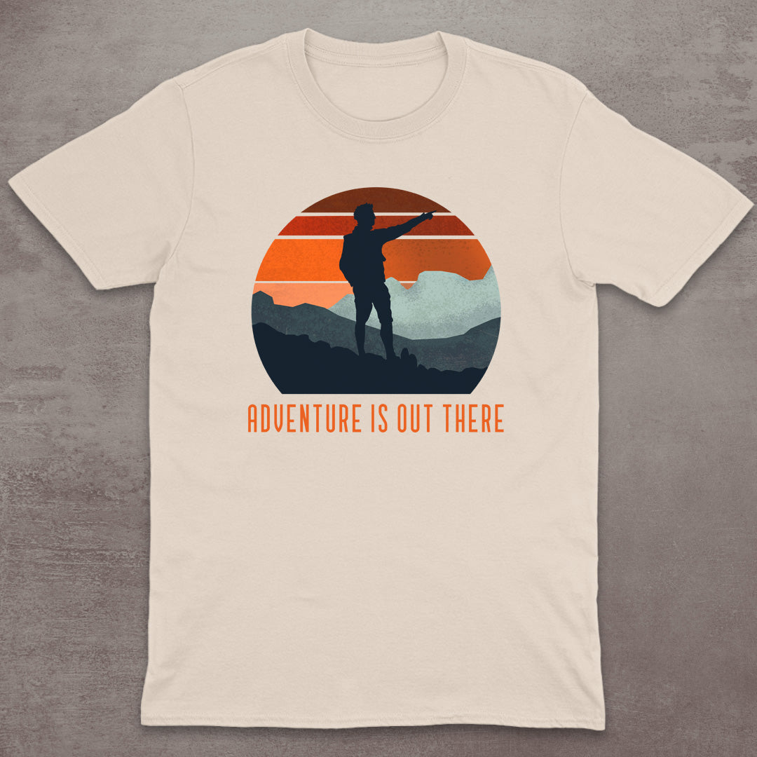 Adventure Is Out There Sunset T-Shirt