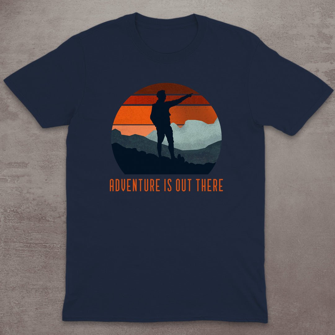 Adventure Is Out There Sunset T-Shirt