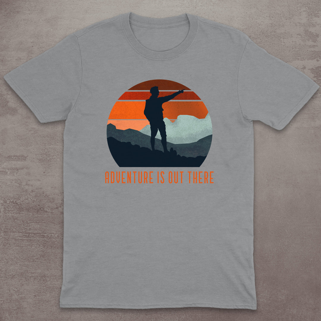 Adventure Is Out There Sunset T-Shirt