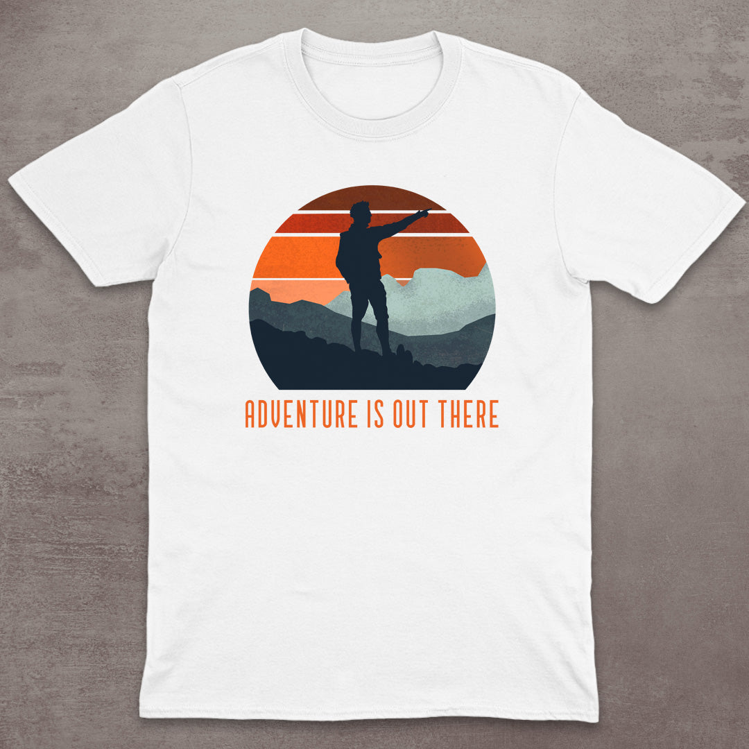Adventure Is Out There Sunset T-Shirt