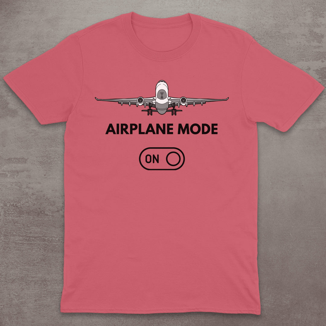 Airplane Mode On T-Shirt
