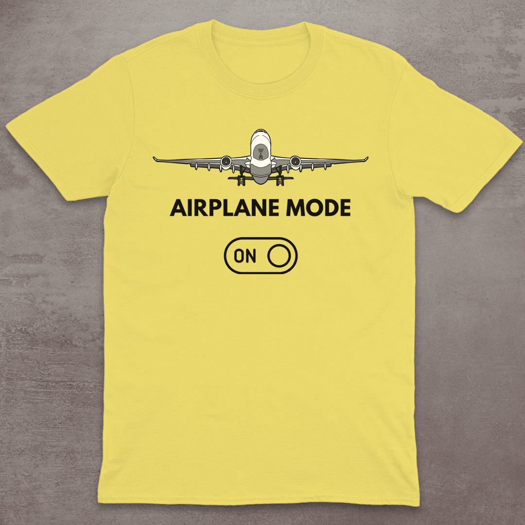 Airplane Mode On T-Shirt