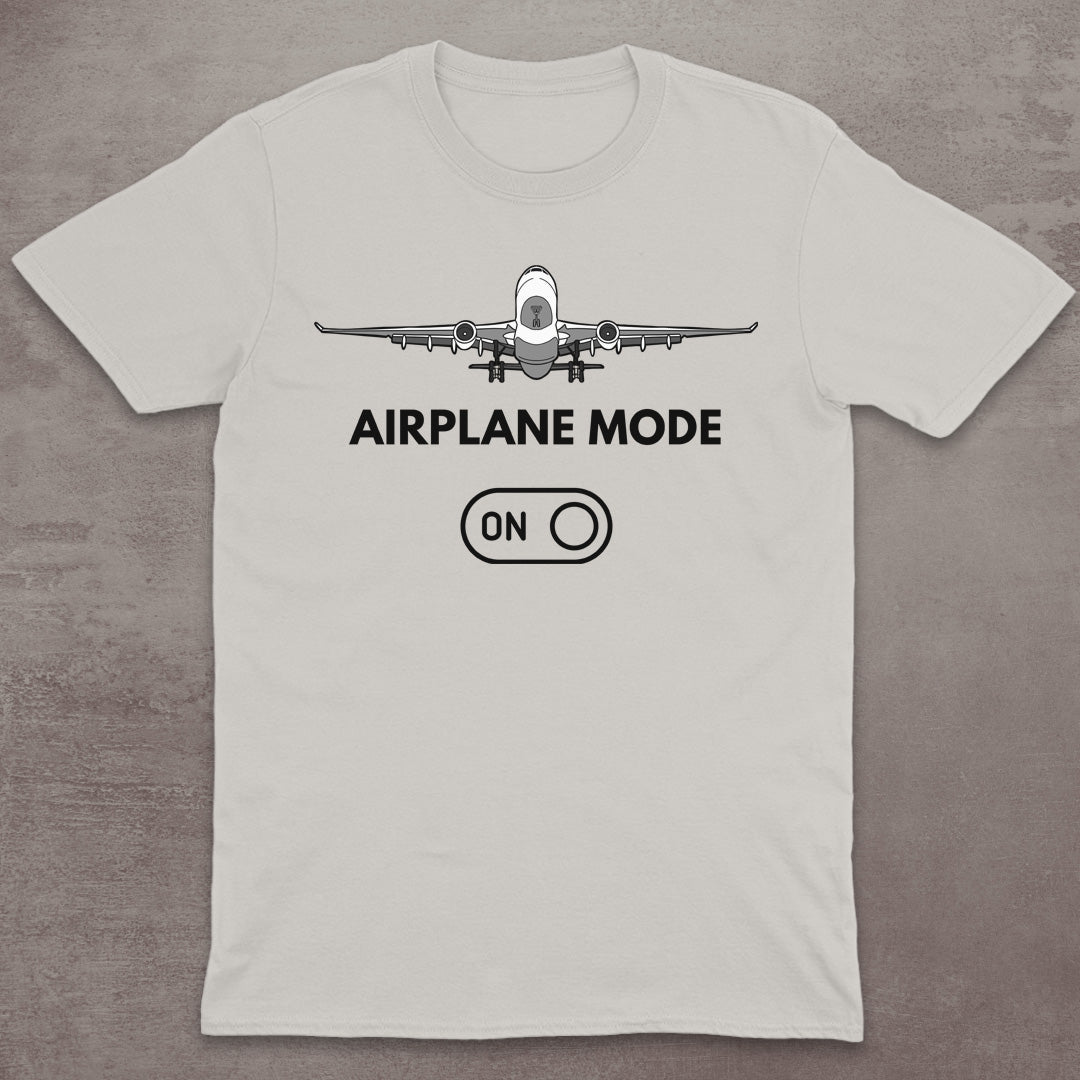 Airplane Mode On T-Shirt