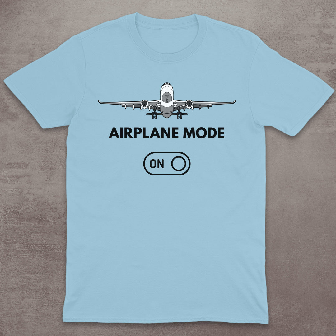 Airplane Mode On T-Shirt