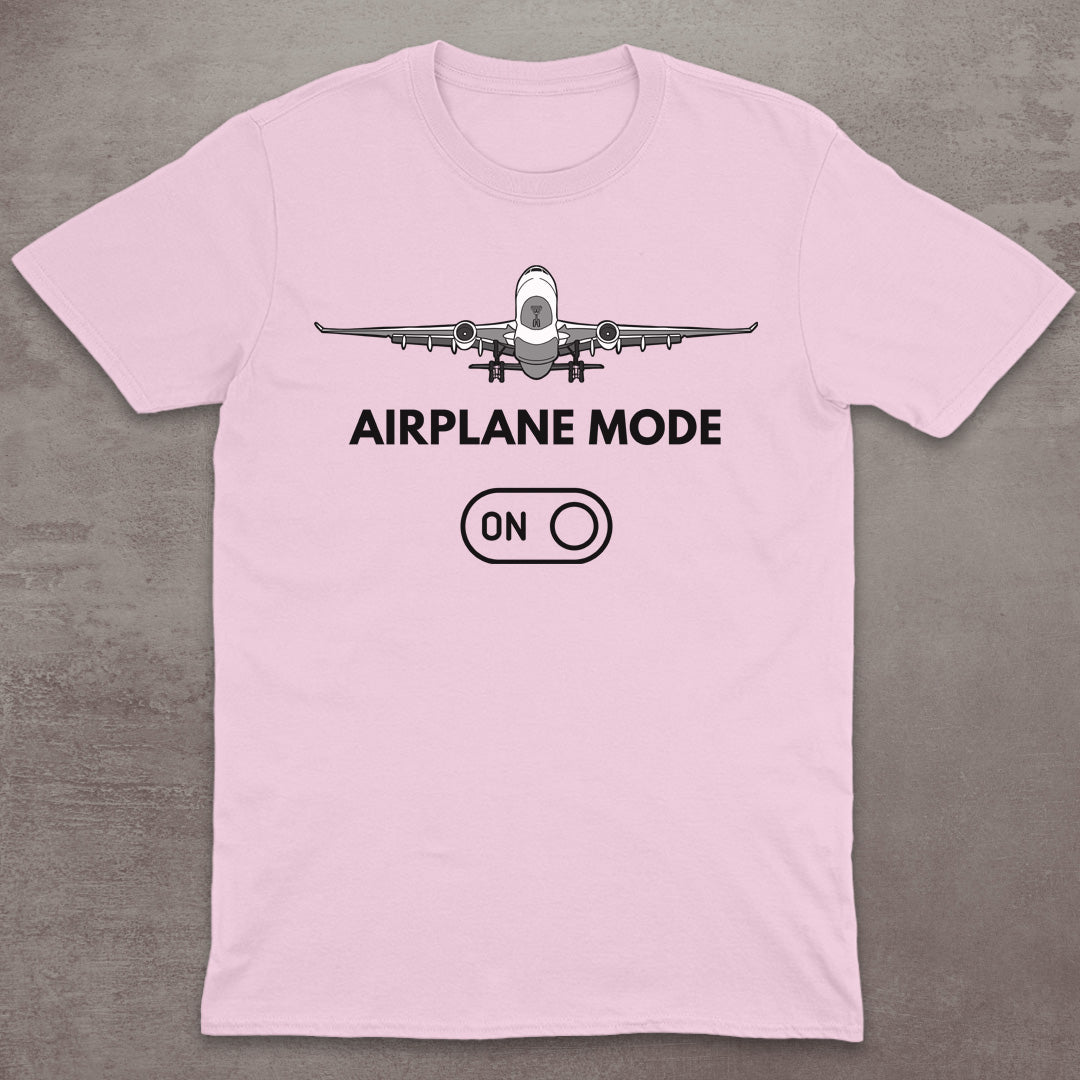 Airplane Mode On T-Shirt