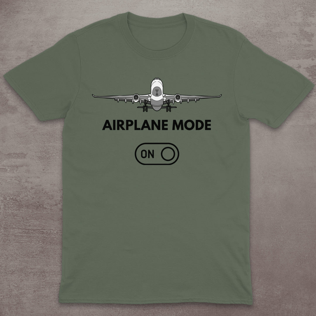 Airplane Mode On T-Shirt