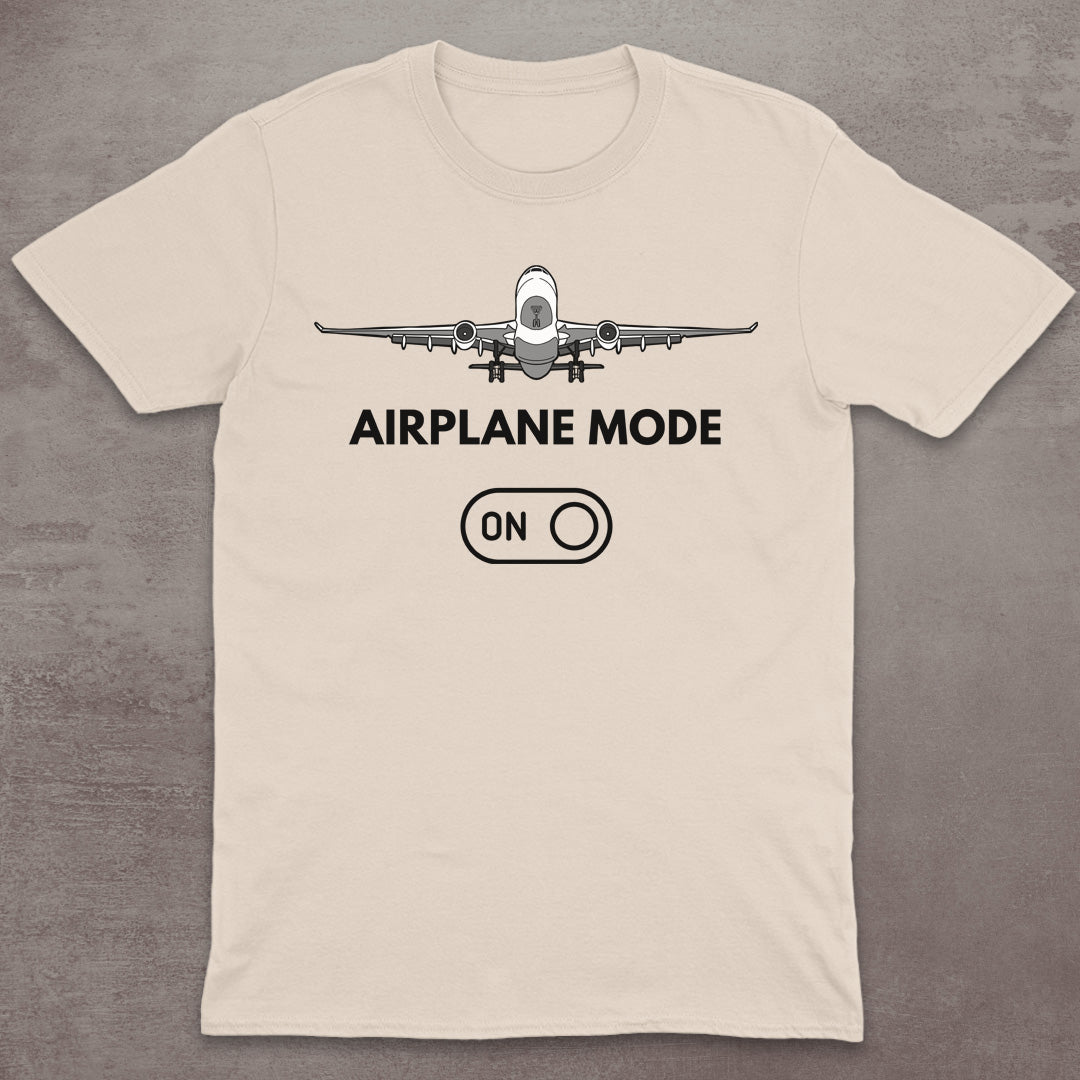 Airplane Mode On T-Shirt