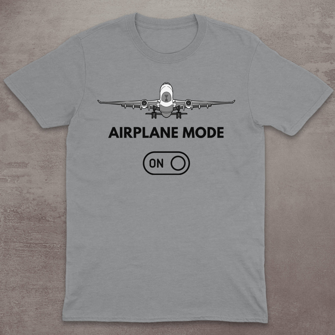 Airplane Mode On T-Shirt