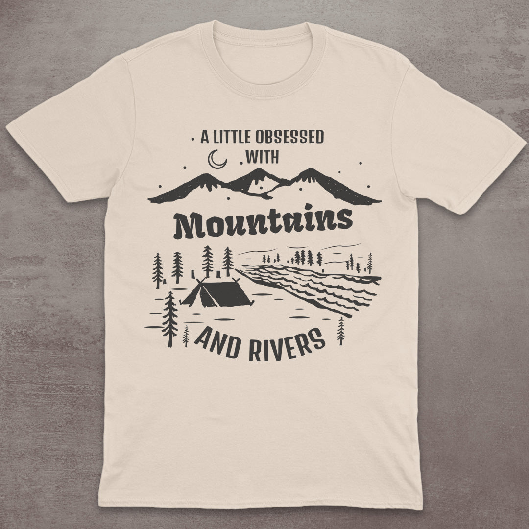A Little Obsessed with Mountains and Rivers T-Shirt