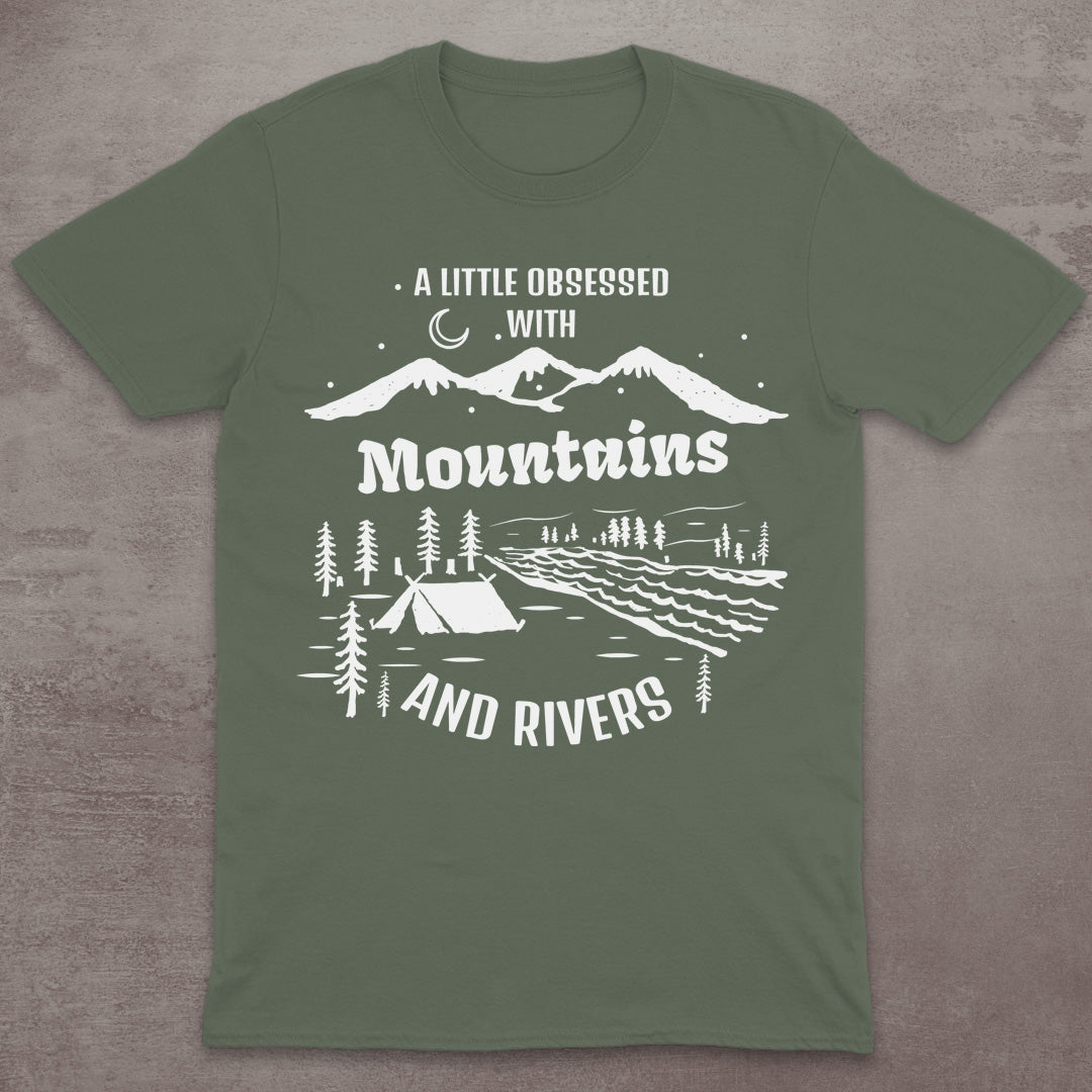 A Little Obsessed with Mountains and Rivers T-Shirt