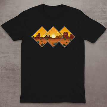 Desert Sunset Vista T-Shirt