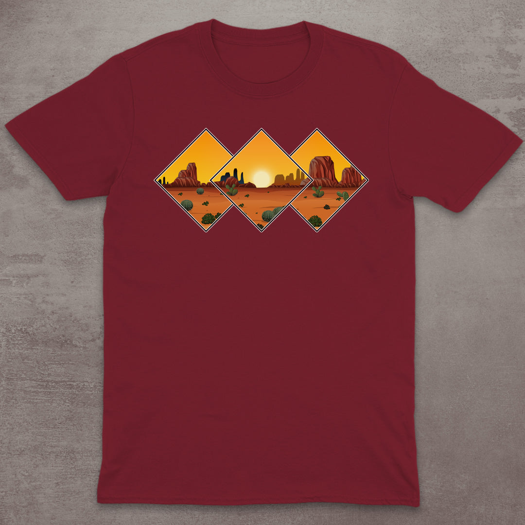 Desert Sunset Vista T-Shirt