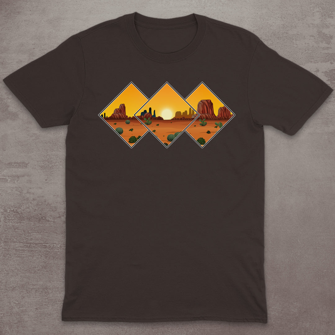 Desert Sunset Vista T-Shirt