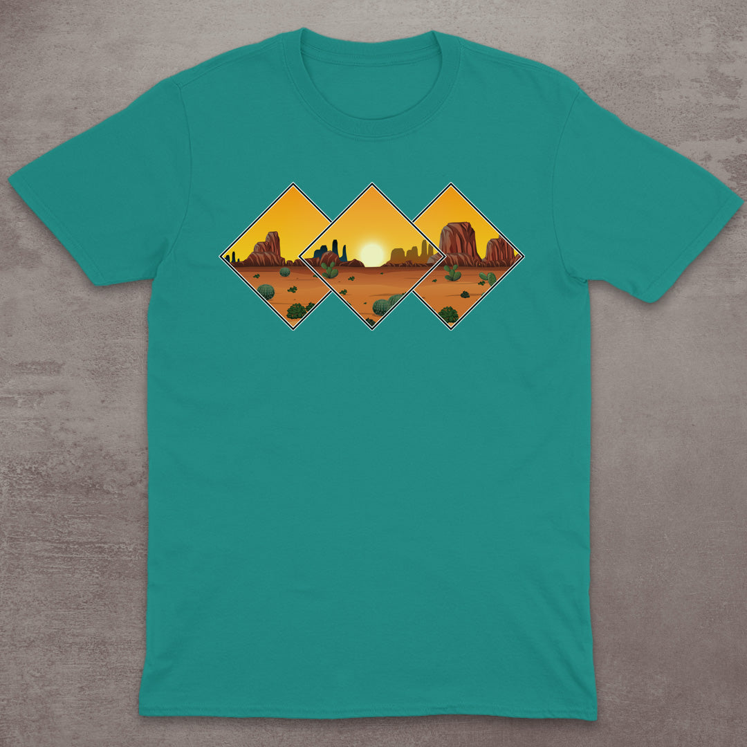 Desert Sunset Vista T-Shirt
